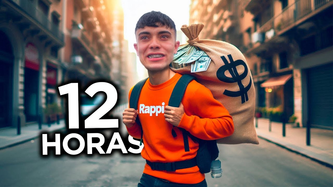 $470.000 en 12 HORAS | Trabajando con Rappi💰