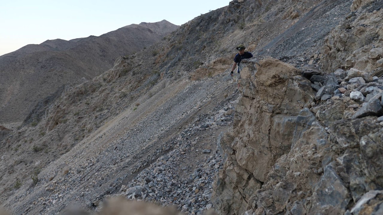 Minietta mine tour  hiking descent shot