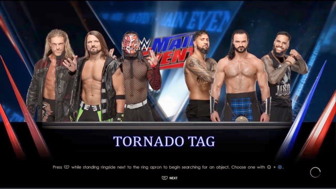 WWE 2k22 gameplay (tornado tag)🥊