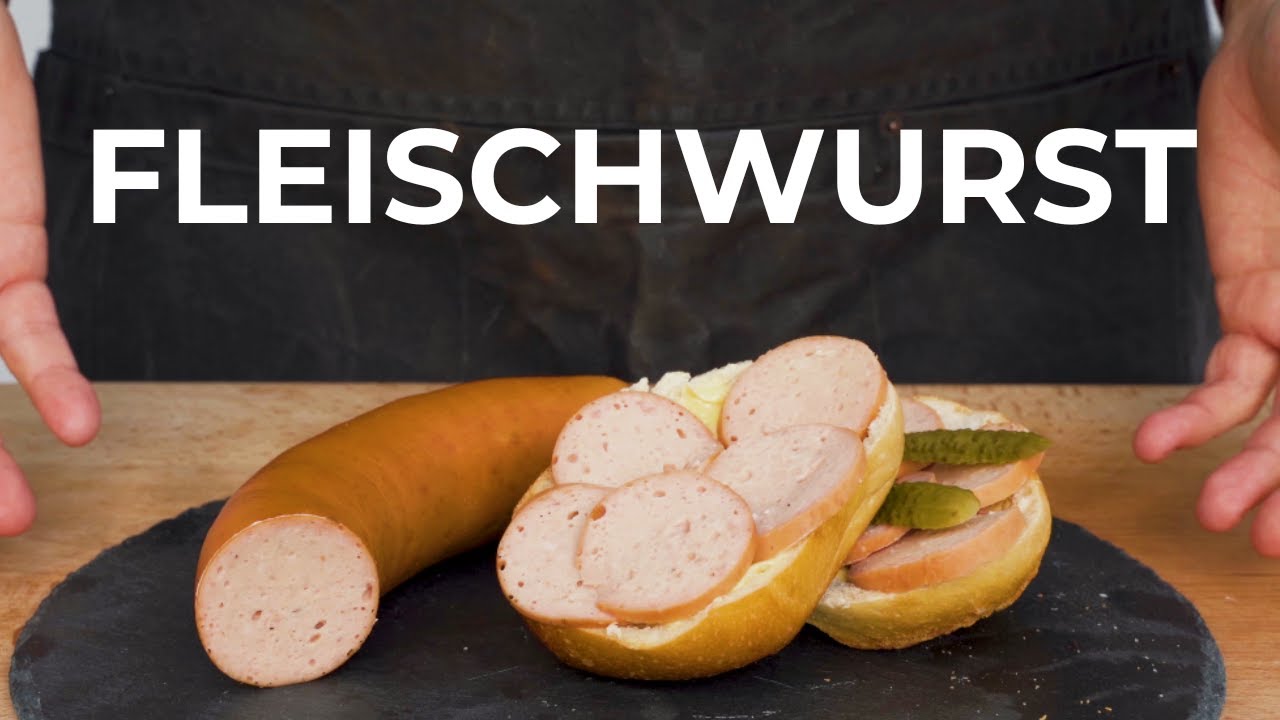 Fleischwurst selber machen - einfach, schnell & mega lecker