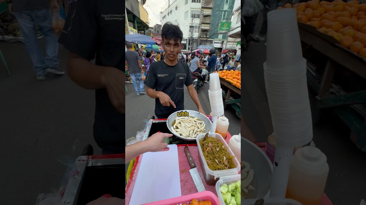 $0.70 fish ball in Philippines 🇵🇭 #streetfood #food #philippines