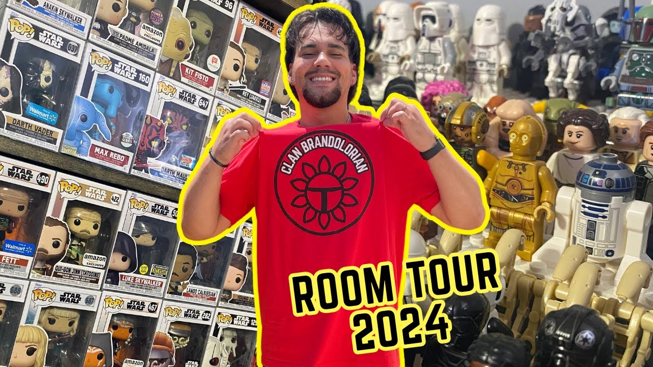 LEGO STAR WARS and FUNKO Collection - ROOM TOUR 2024