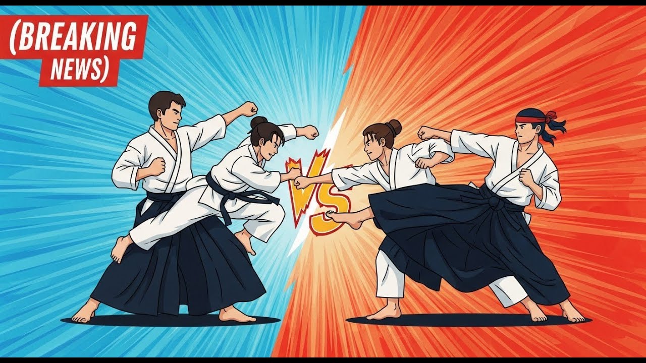 (BREAKING NEWS) Aikido's Joint Locks vs. Hapkido's Striking: The Ultimate Test