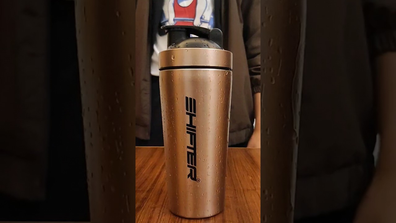 SHIFTER Gym Stainless Steel Shaker Bottle for Protein Shake Leakproof | 700 ml Shaker #shorts