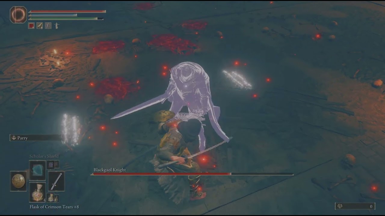ELDEN RING SOTE Parry Goddess vs Blackgaol Knight
