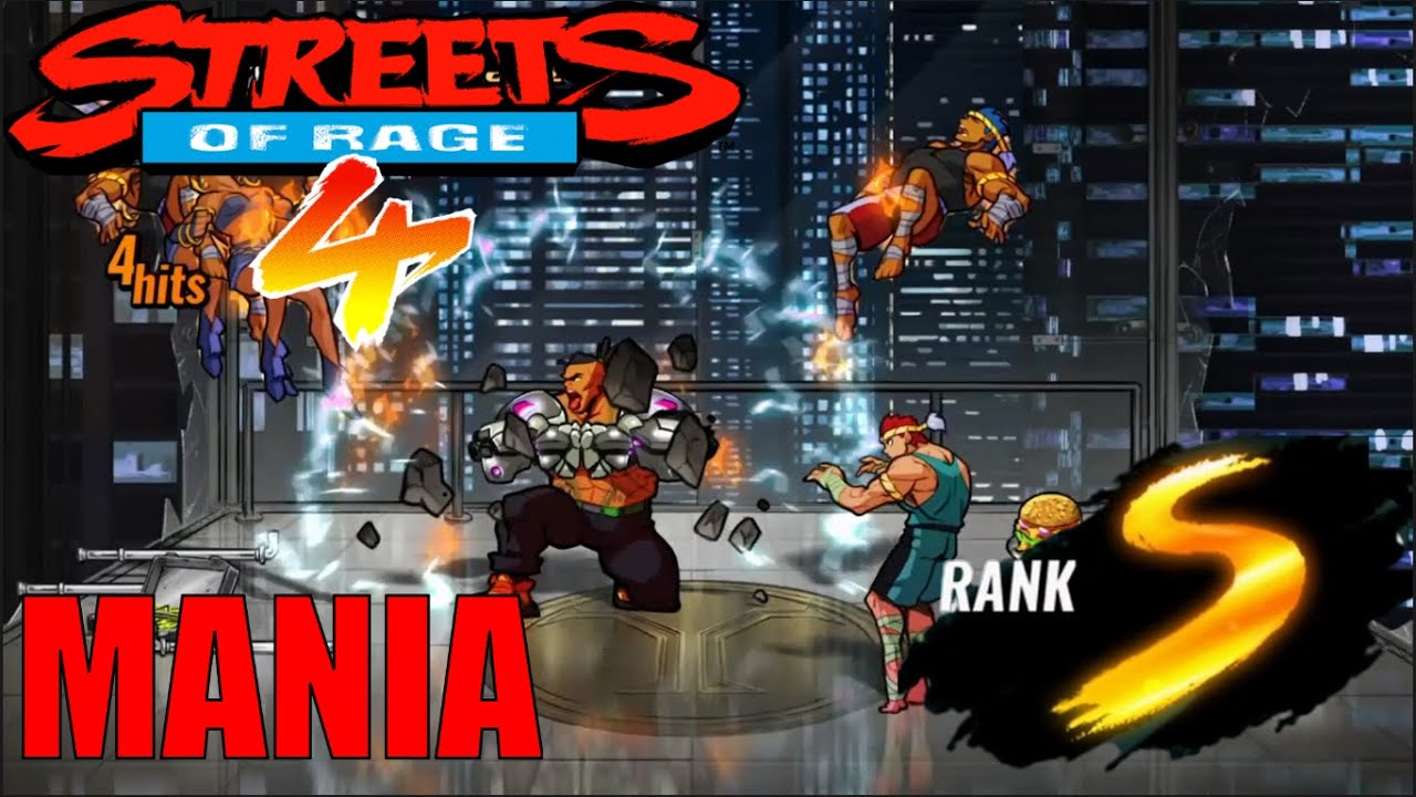 Streets of Rage 4 - Arcade Mania (Floyd) S Rank Score