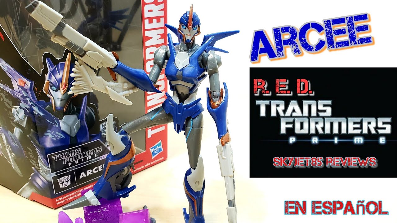 Transformers R.E.D Prime Animated Series: ARCEE review en español