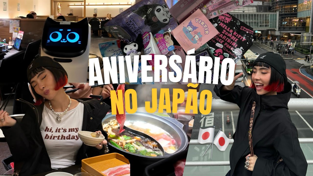 PASSEI MEU ANIVERSÁRIO NO JAPÃO🎌*vlog day + culinária + compras*