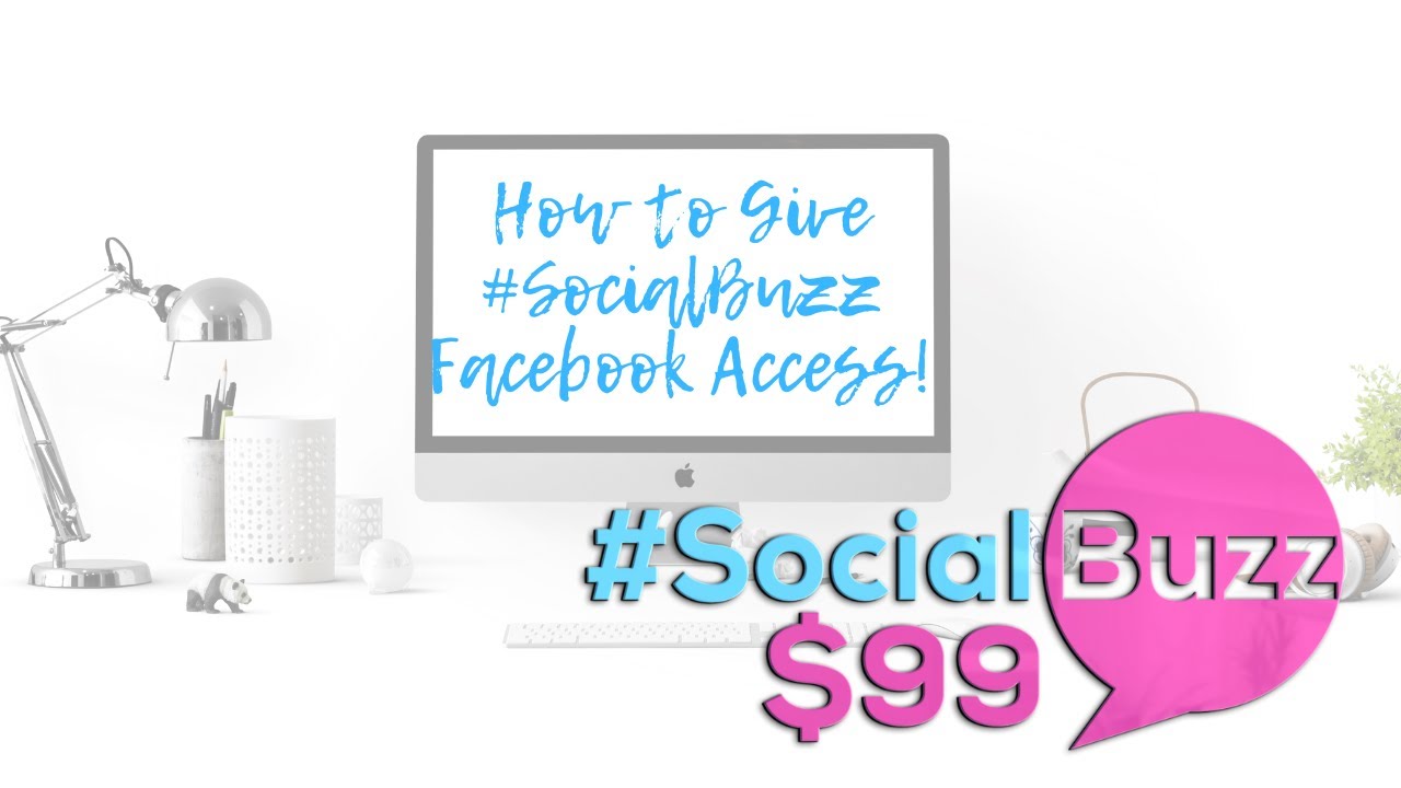 #SocialBuzz - Giving #SocialBuzz access to Facebook