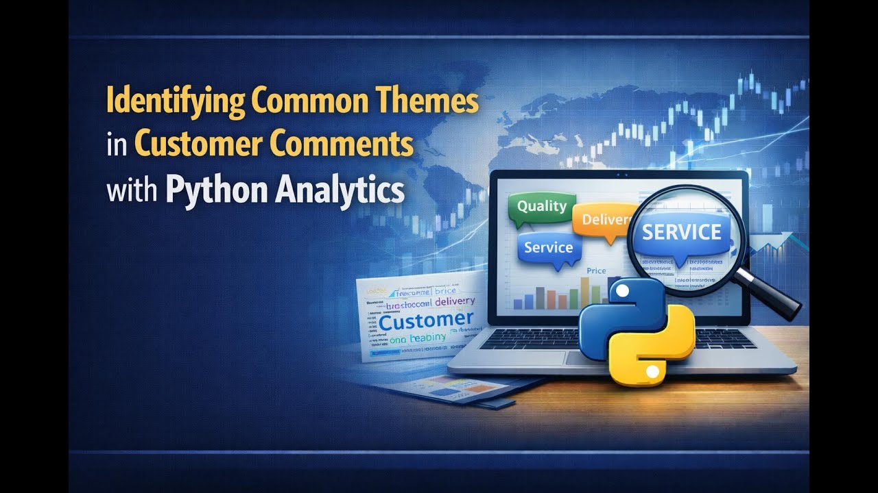 Identifying Common Themes in Customer Comments with Python Analytics