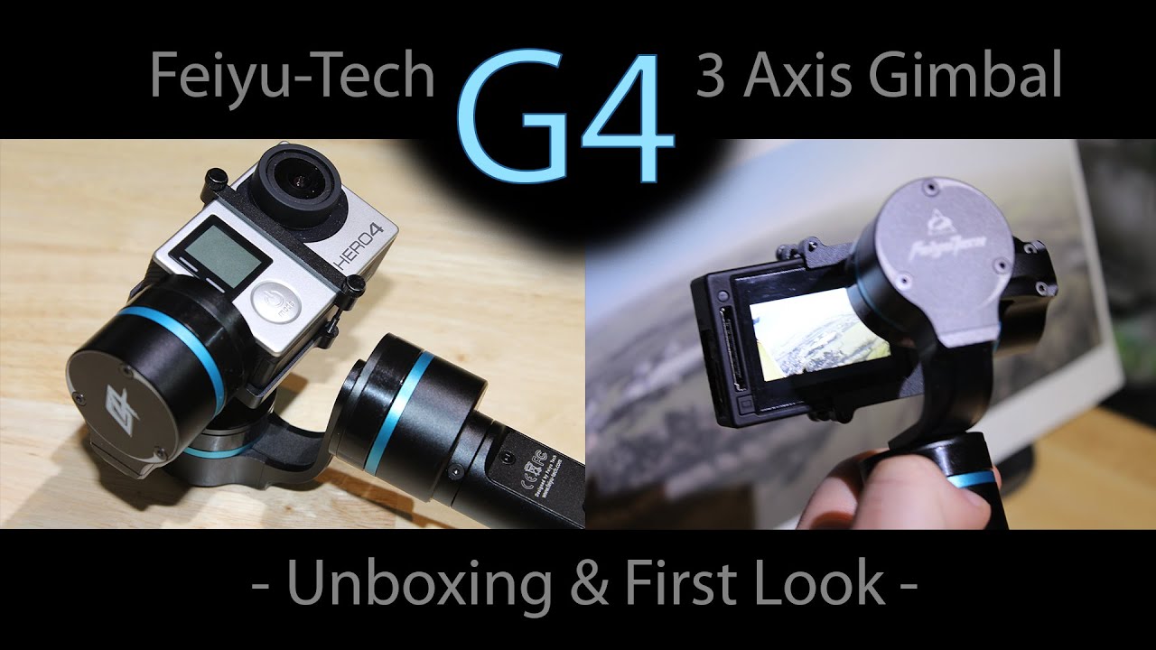 Feiyu-Tech G4 (3 Axis Hand Held Gimbal) - Unboxing, First look and G3 Ultra Comparison