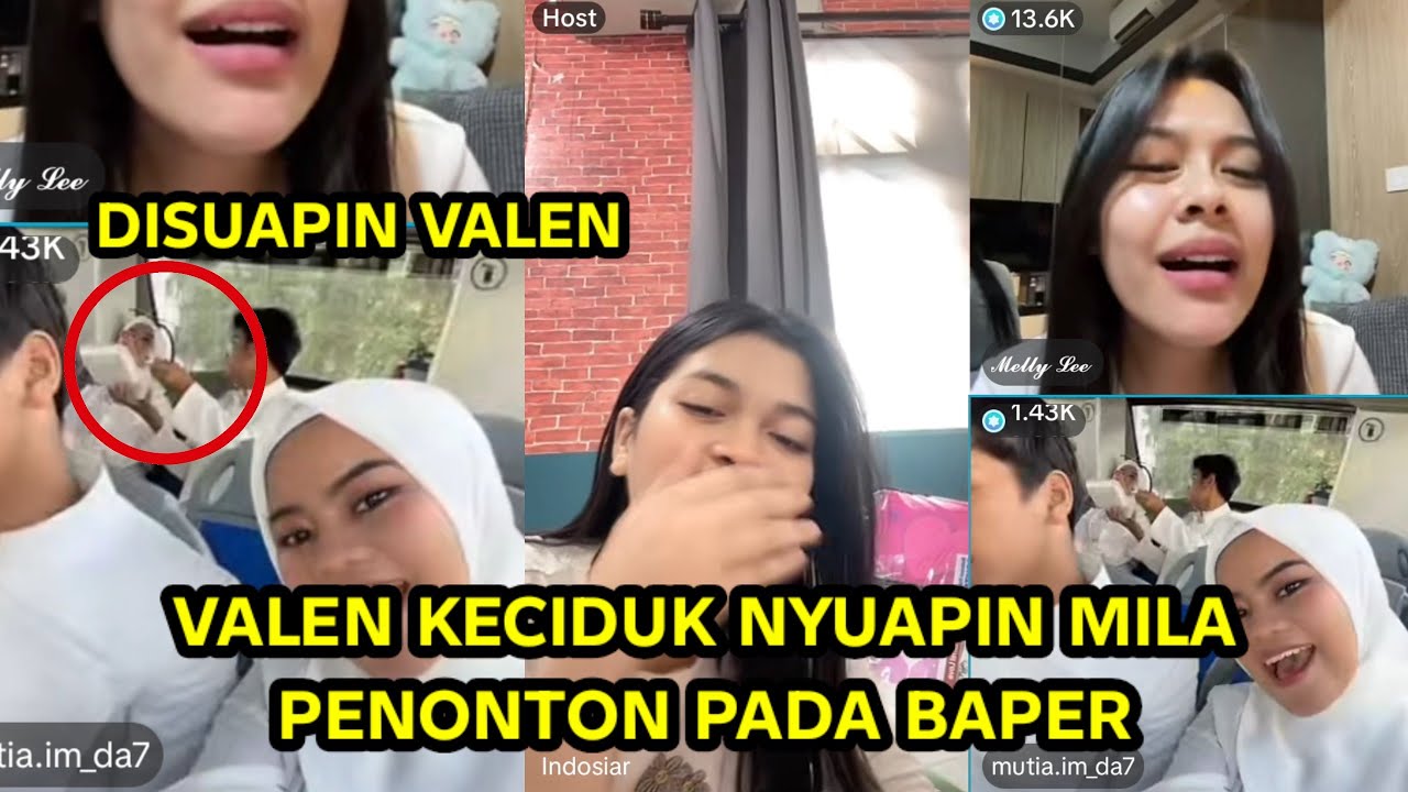 Valen keciduk nyuapin mila, zahra dan melly salting lihat arbil #artist 