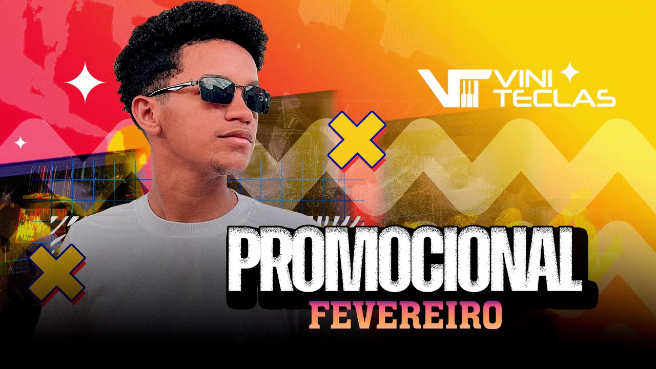 CD PROMOCIONAL FEVEREIRO, FORROZÃO DO VT 1.0 - VINI TECLAS  EM ALTA QUALIDADE