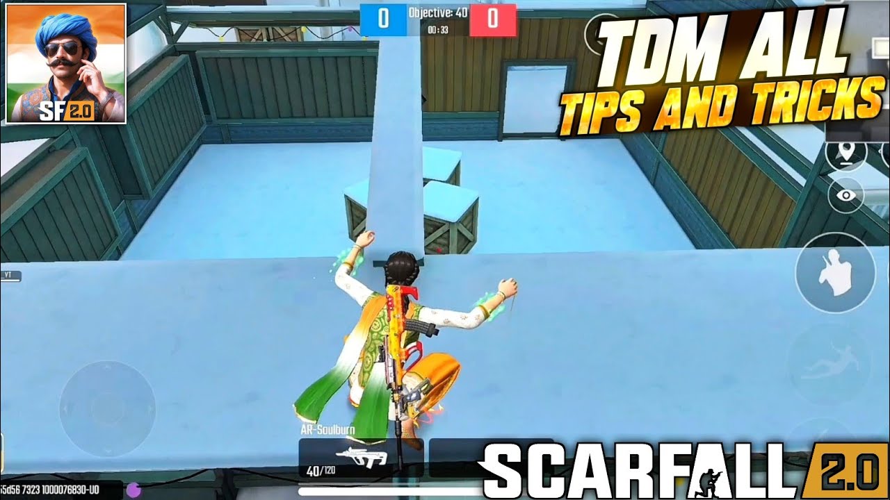 Scarfall 2.0 TDM All Tips And Tricks | New Tips And Tricks 🔥 Nood To Pro Tips And Tricks 