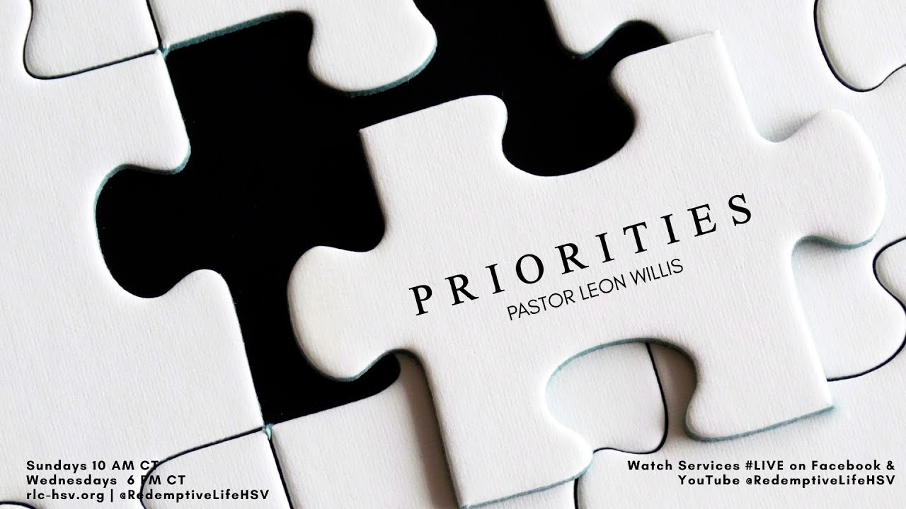 “Priorities