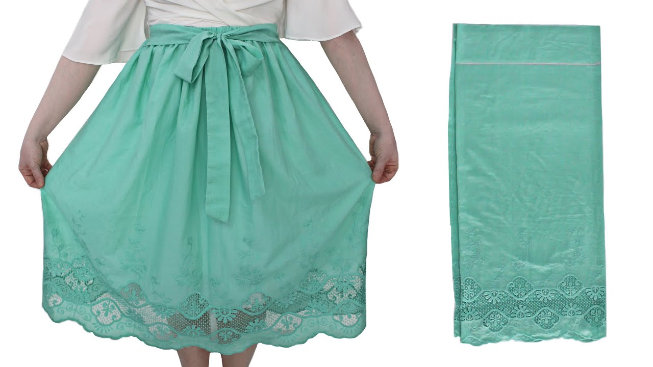 💯 Юбка со сборками Super Quick & Easy с эластичной вставкой Учебное пособие для начинающих