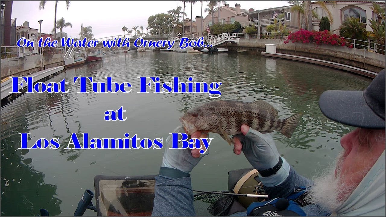 Float Tube Fishing - Los Alamitos Bay Action!