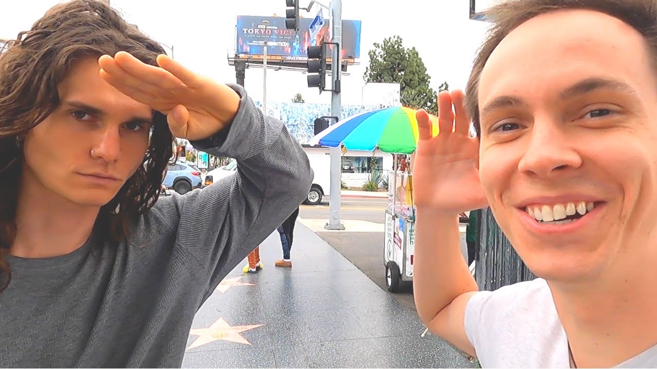 V Hollywoodu s Georgem ⭐️  Nová hvězda na chodníku!