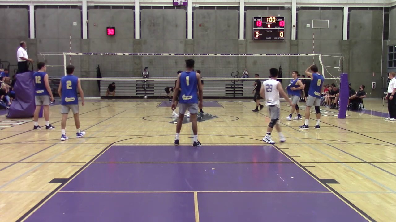 Clovis High Boys Volleyball vs Madera South  03-15-17 Set 4