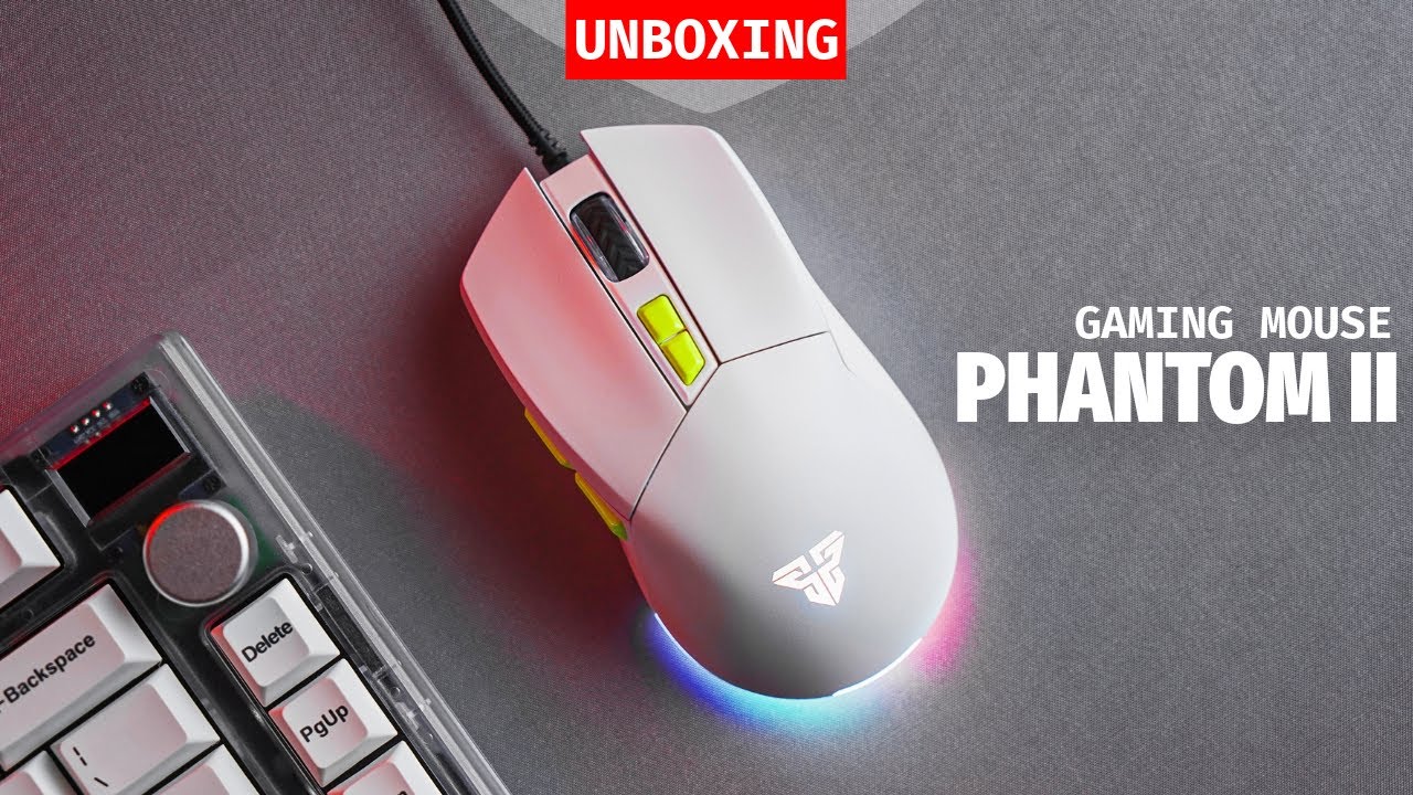 Unboxing Fantech Gaming Mouse Phantom II RGB VX6 - Fantech Esports
