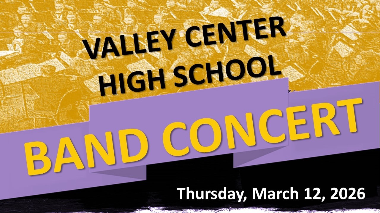 VCHS Pre-Contest Band & Jazz Concert --- Thursday, March 12, 2026