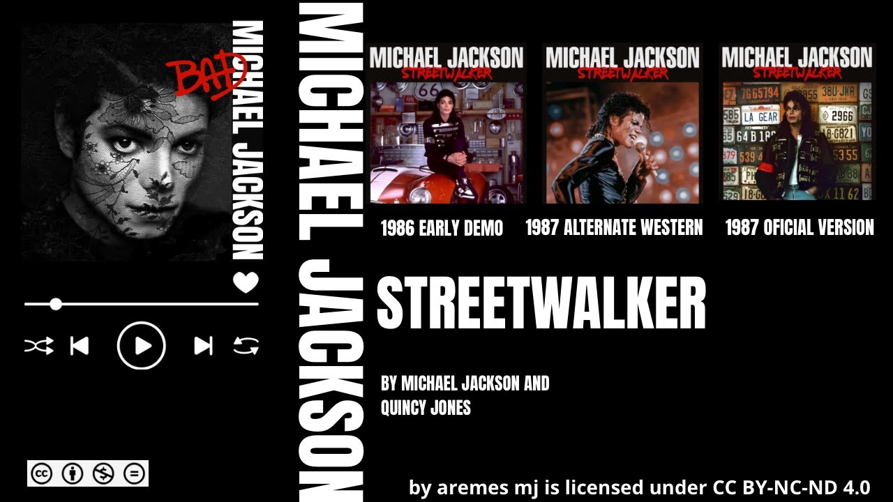 [MEGAMIX NEW LEAKED] Streetwalker (Early Demo/Western/Oficial) - Michael Jackson