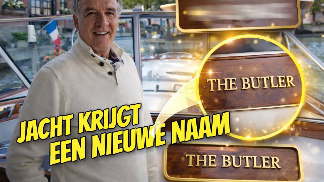 ZO GELUKKIG OP HUN EIGEN JACHT, JE GELOOFT HET NIET
