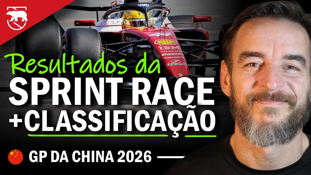 RESULTADO da SPRINT RACE e CLASSIFICAÇÃO do GP da CHINA de F1