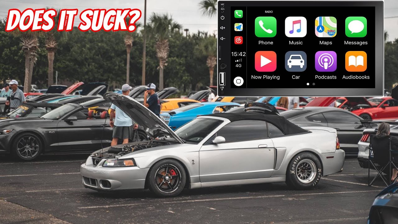 I bought the cheapest ($89) Apple Car Play Radio for my Cobra