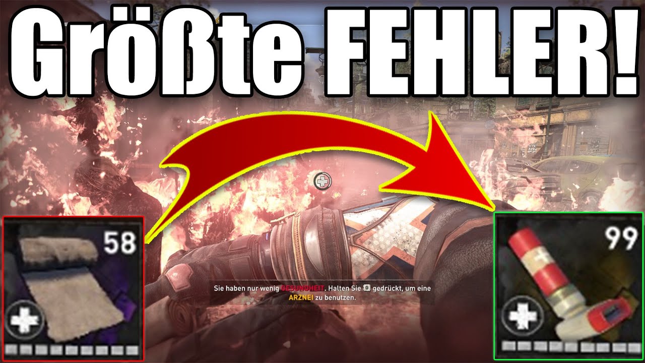 Vermeidet diese Fehler! Medikits, Wurfhaken, Gebiete zuweisen, UV Lampe - Dying Light 2