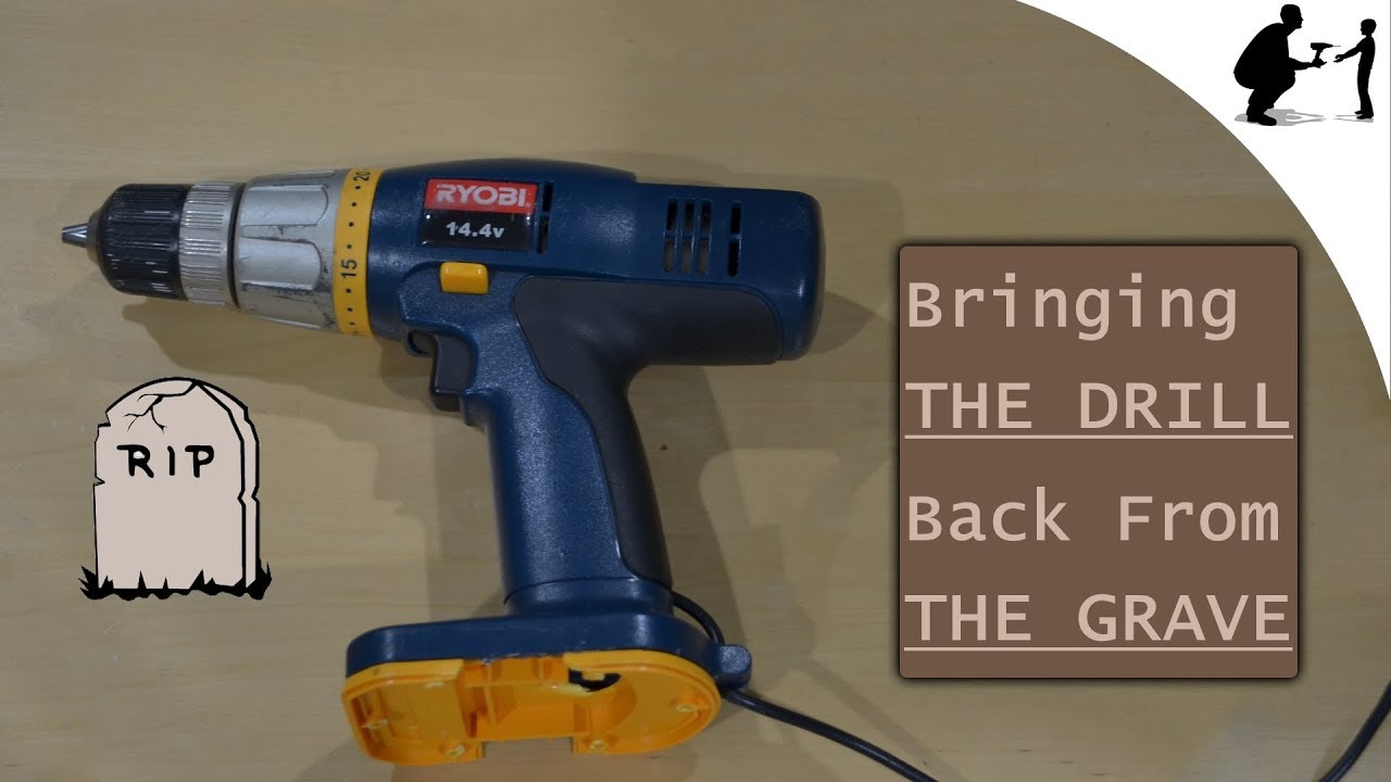 How to Make A Cordless Drill Run Off Of An AC Adapter