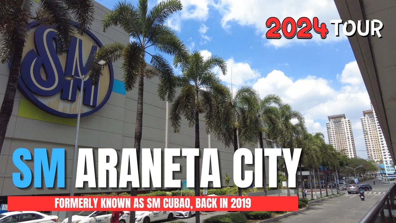[4K] SM ARANETA CITY MALL TOUR 2024 - Formerly Known as SM CUBAO, Back in 2019