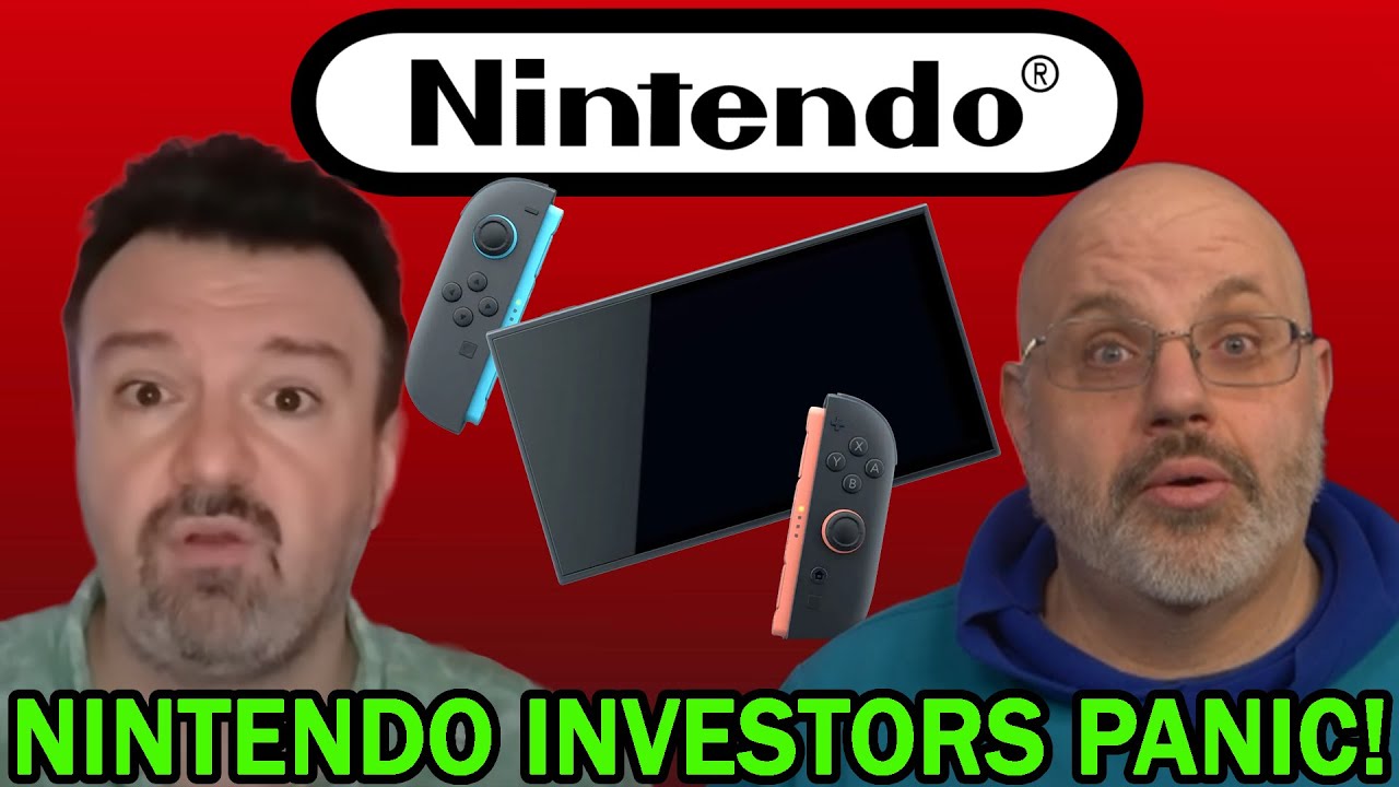 Nintendo Stock Is In FREE FALL (Kind Of) As Investors PANIC #reviewtechusa