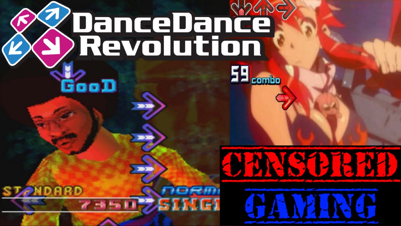 Dance Dance Revolution (сериал) Цензура — игры с цензурой при участии SharkyHatGamer
