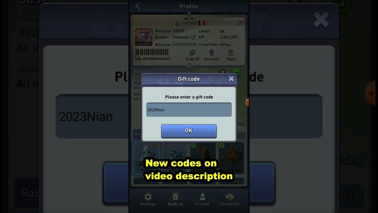 Top War Gift Codes March 2023