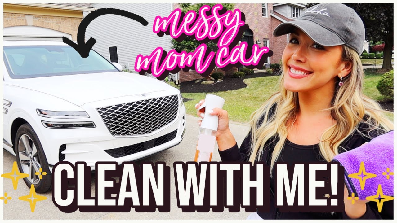 2023 MESSY MOM CAR CLEAN WITH ME! @BriannaK
