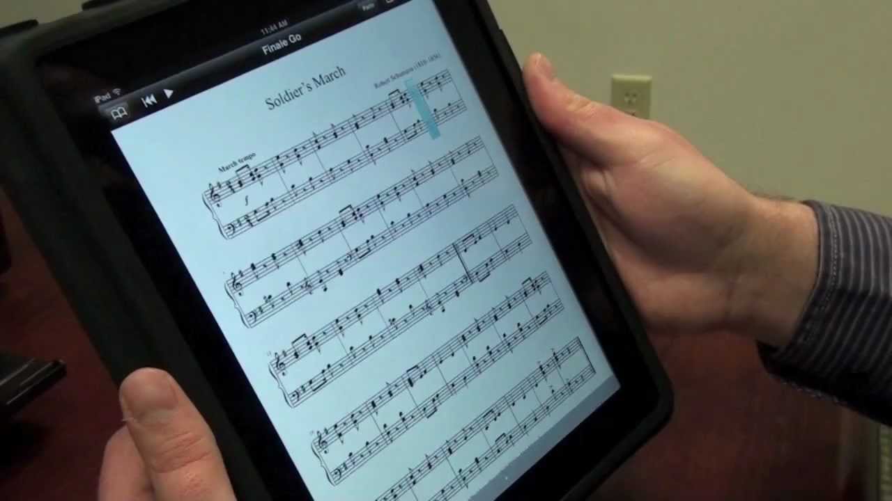 Finale iPad View Preview -- Updated
