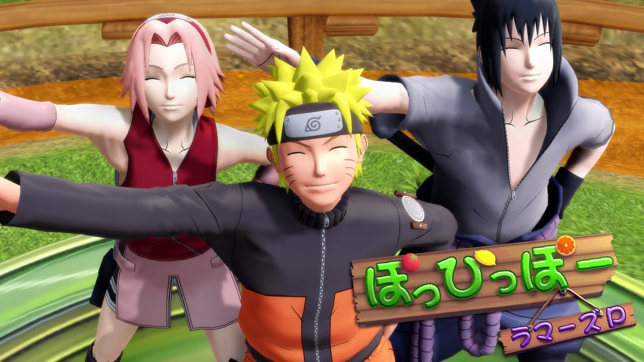 [Naruto MMD] PoPiPo/ぽっぴっぽ [Naruto, Sasuke, Sakura]