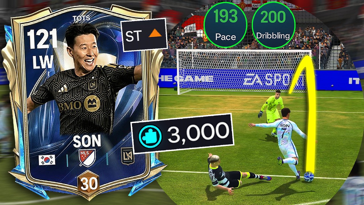 TOTS Heung Min SON Is A Hidden *CHEAP BEAST* in FC Mobile!🤫