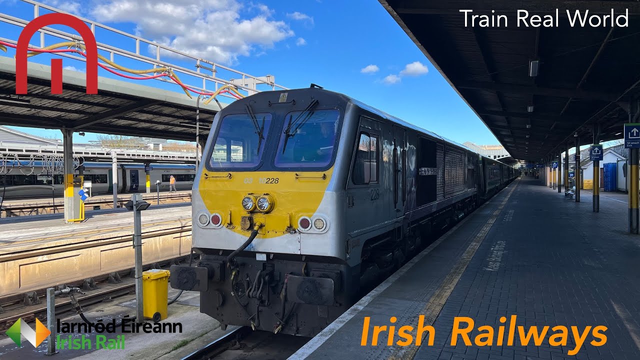 Trainspotting - Irish Railways at Heuston Station, Dublin