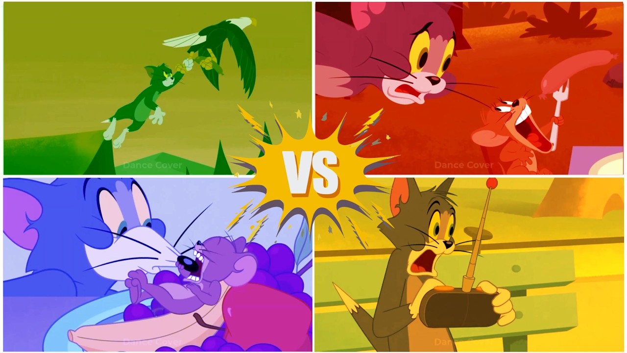Funny Tom and Jerry Scenes | Non-Stop Action and Comedy