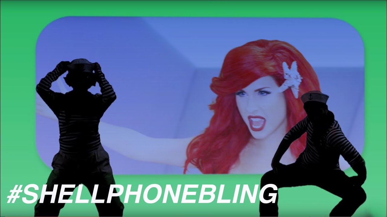 SHELLPHONE BLING - Traci Hines - Little Mermaid Hotline Bling Drake Parody