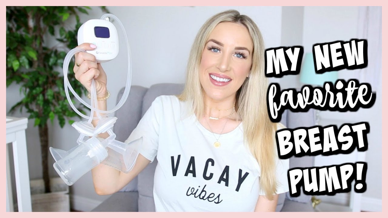 AMEDA MYA PORTABLE BREAST PUMP REVIEW! OLIVIA ZAPO