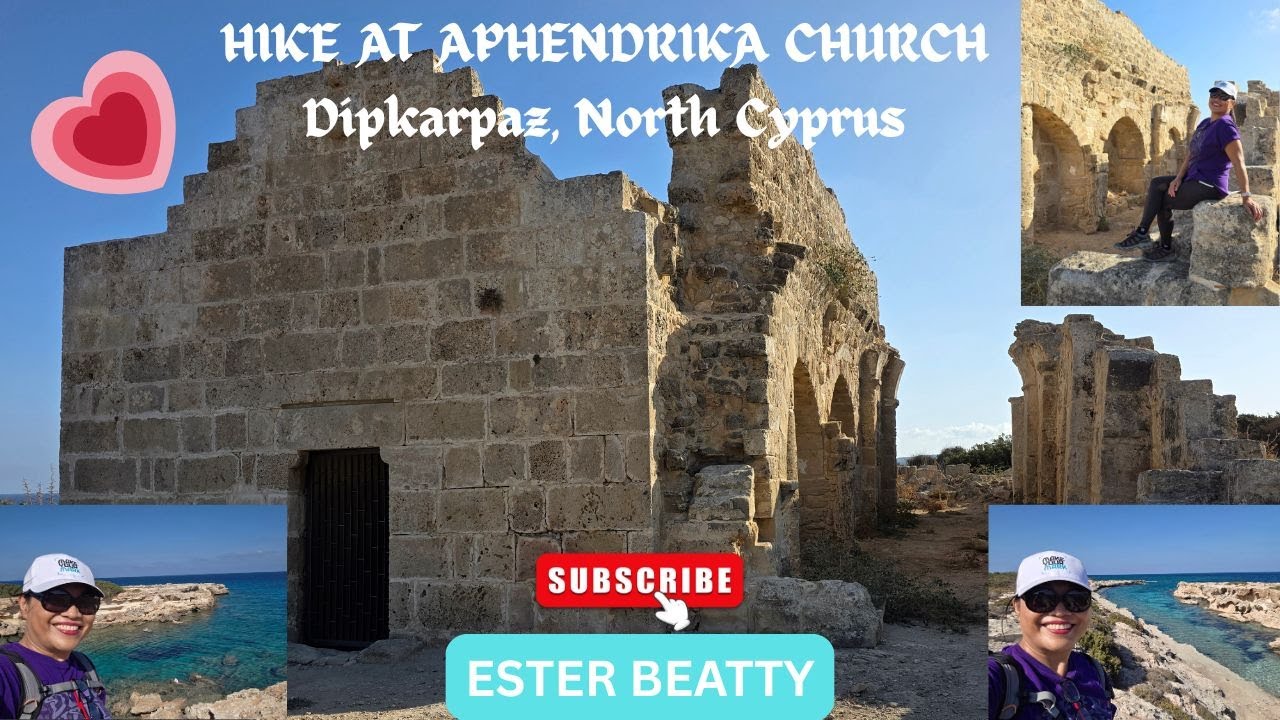 First Day of Hiking: Aphendrika church, Dipkarpaz, North Cyprus 24.10.25 ‖ Ester Beatty