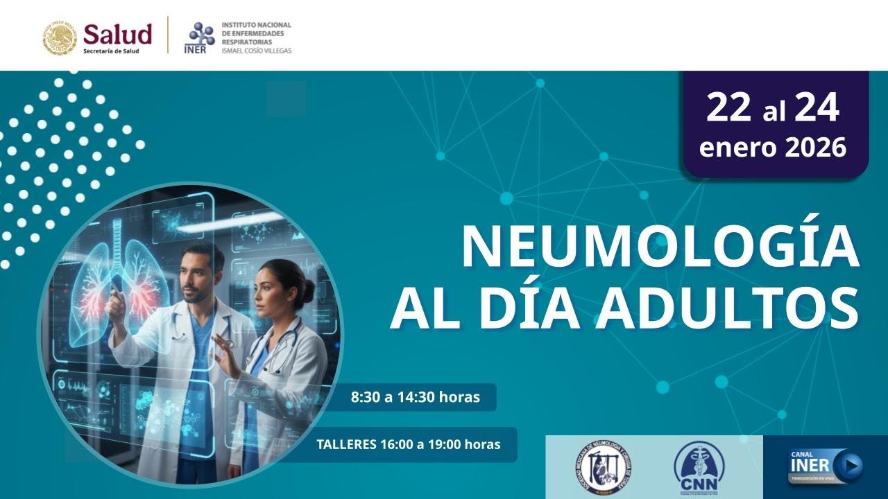 Día 1: NEUMOLOGÍA AL DÍA ADULTOS 2026