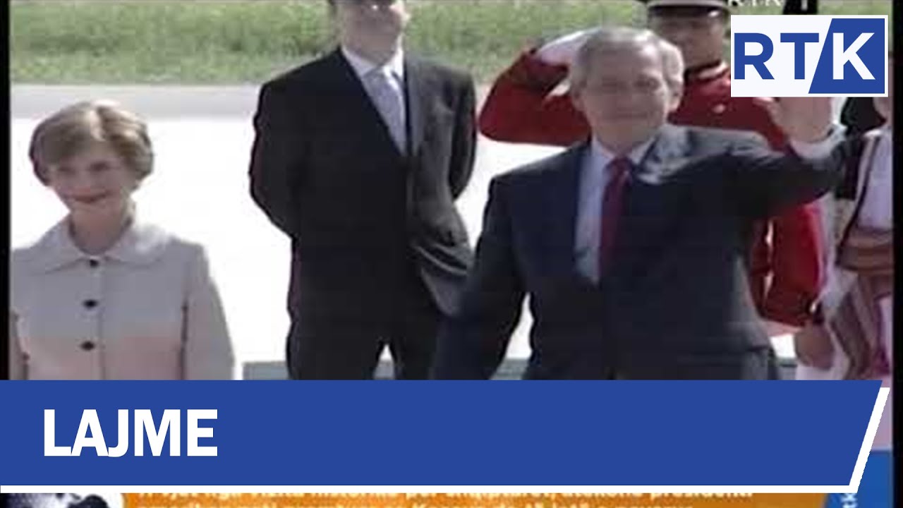 VIZITA E BUSHIT NË SHQIPËRI