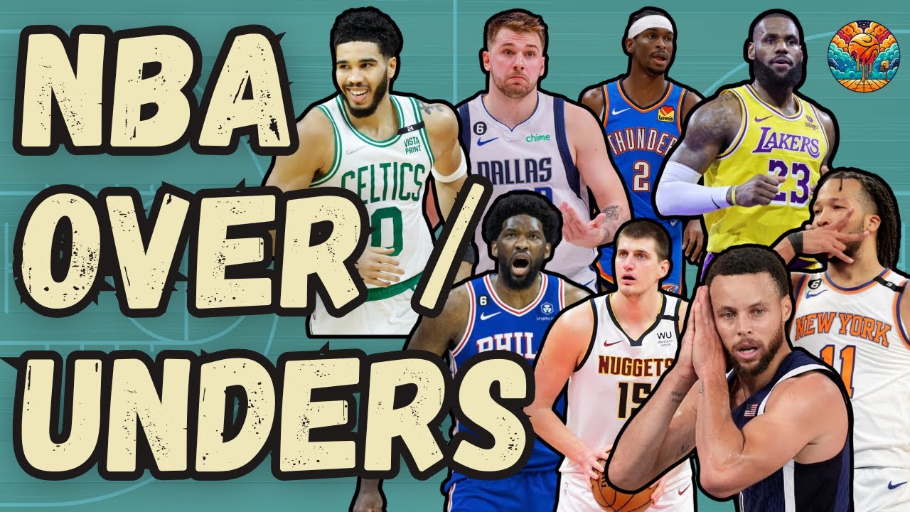 Over Under NBA Win Totals for 2024-25 Season