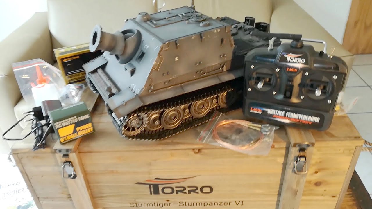 RC Panzer Sturmtiger Torro 1/16 Pro-Edition