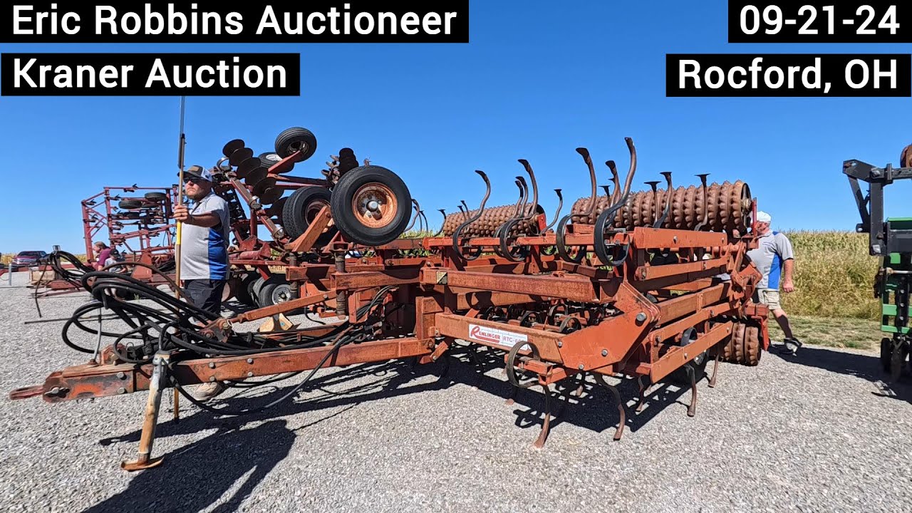 Results - Old Farm Equipment | Kontz | Oliver | Glencoe | White | IH - Kraner Auction 09-21-24