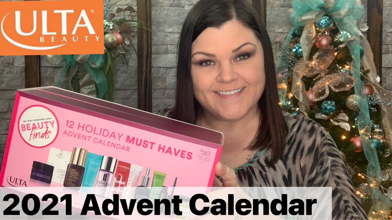 Ulta Beauty // 12 Holiday Must Haves Advent Calendar 2021 Unboxing